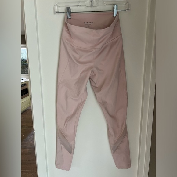 Athleta Ballerina Pink Eclipse Tight in size XS - Picture 3 of 10